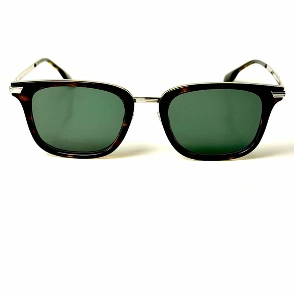 Burberry B 4395 3002/71 Havana Green 51 mm Authentic Sunglasses - Picture 4 of 8